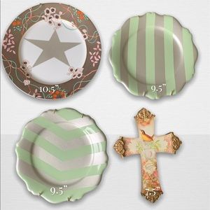 HANGING PLATE SET